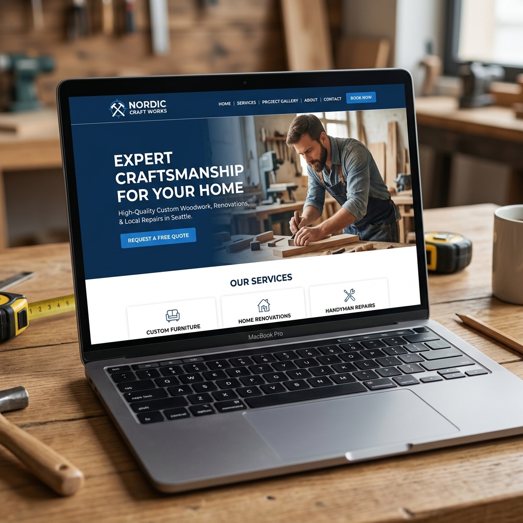 Handwerker Webseite